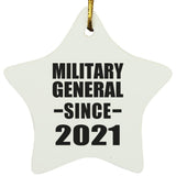 Military General Since 2021 - Star Ornament