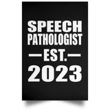 Speech Pathologist Established EST. 2023 - Poster Portrait