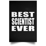 Best Scientist Ever - Poster Portrait
