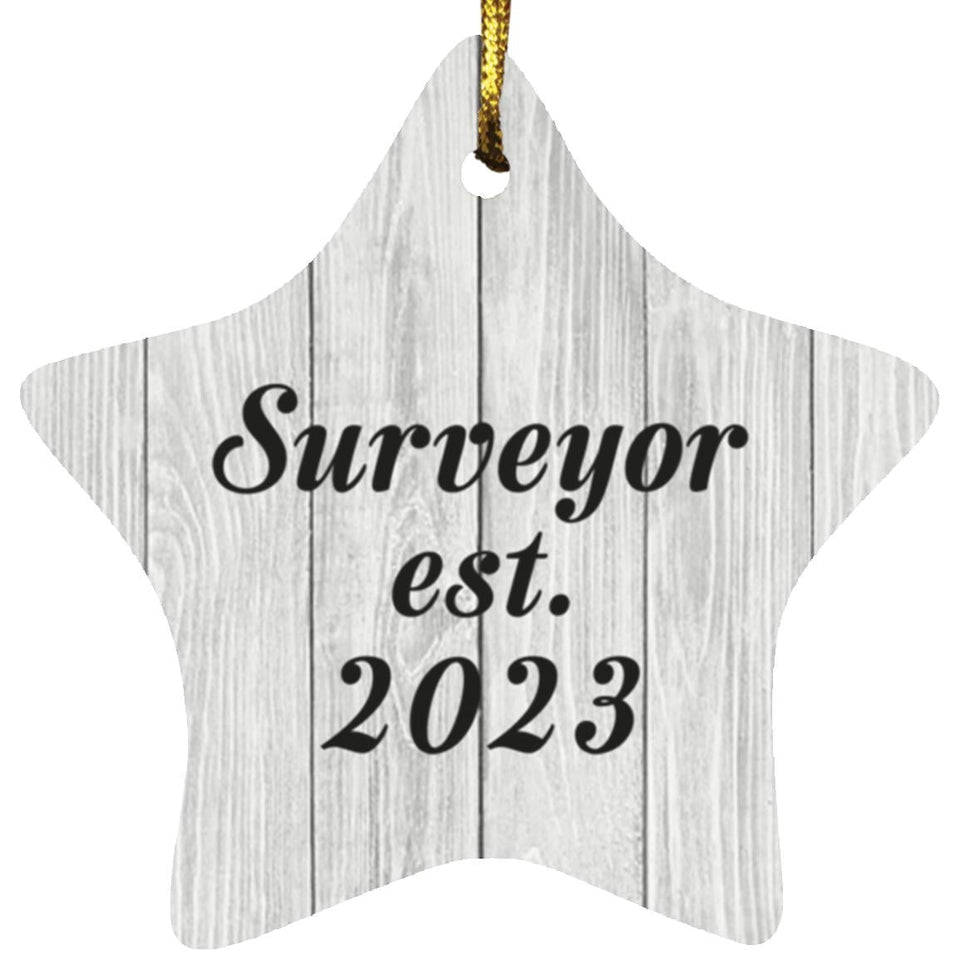 Surveyor Established Est. 2023 - Star Ornament F