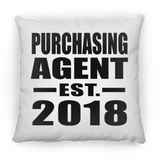 Purchasing Agent Established EST. 2018 - Throw Pillow