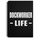 Dockworker Life - Canvas Portrait