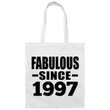 27th Birthday Fabulous Since 1997 - Tote Bag White