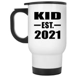 Kid Established EST. 2021 - White Travel Mug