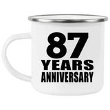 87th Anniversary 87 Years - 12oz Camping Mug
