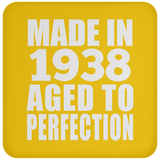 86th Birthday Made In 1938 Aged to Perfection - Drink Coaster