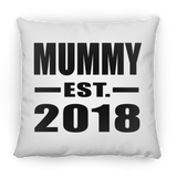Mummy Established EST. 2018 - Throw Pillow