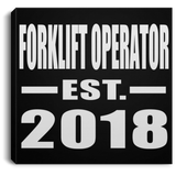 Forklift Operator Established EST. 2018 - Canvas Square