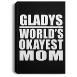 Gladys World's Okayest Mom - Canvas Portrait