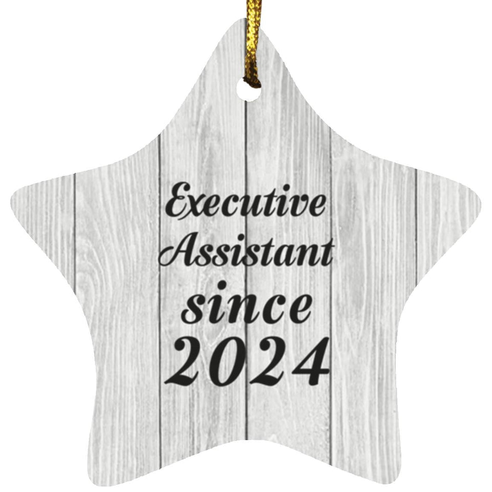 Executive Assistant Since 2024 - Star Ornament F