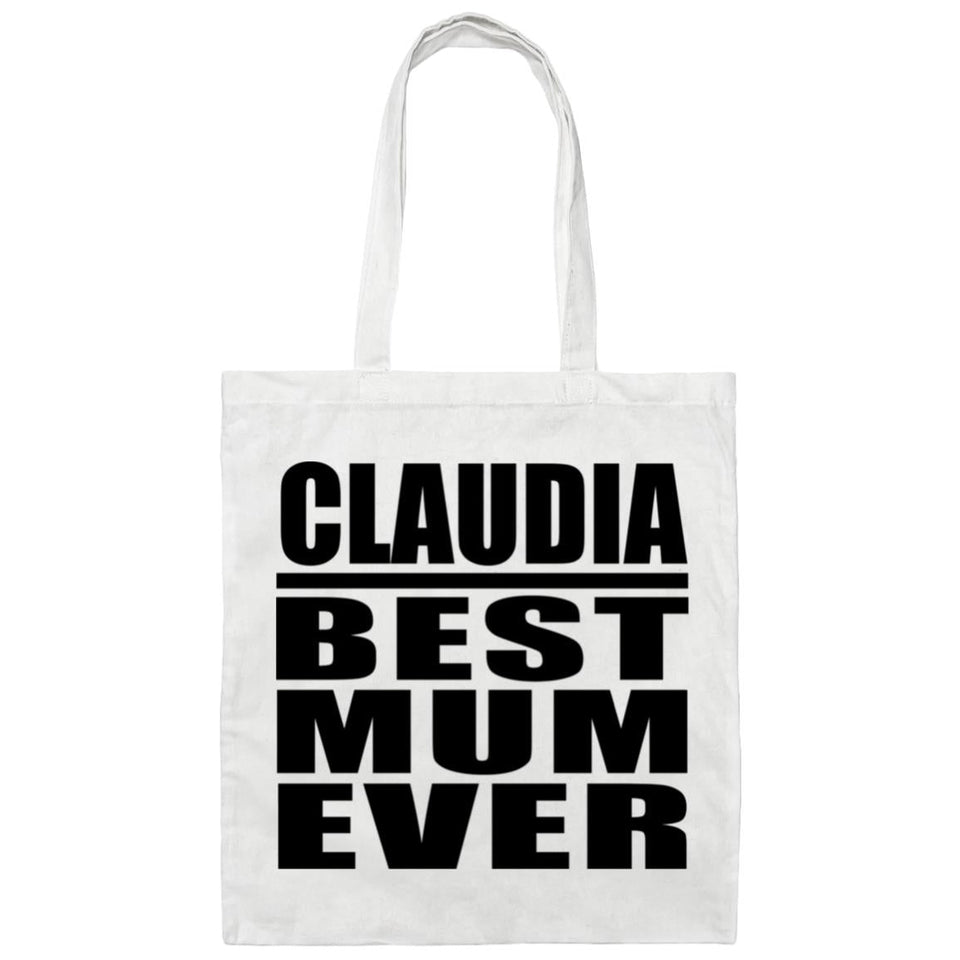 Claudia Best Mum Ever - Tote Bag White
