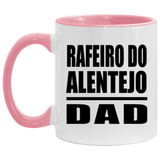 Rafeiro Do Alentejo Dad - 11oz Accent Mug Pink