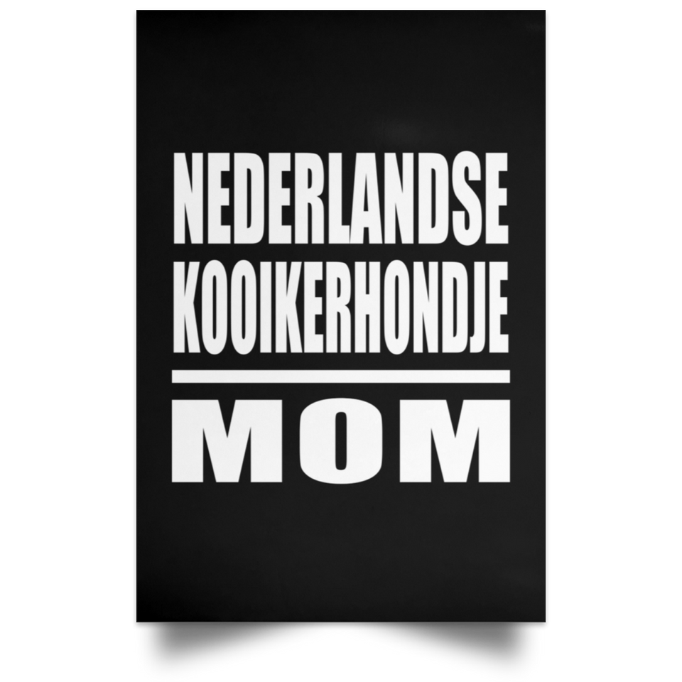 Nederlandse Kooikerhondje Mom - Poster Portrait