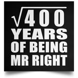 20th Anniversary Square Root of 400 Years of Being Mr Right - Poster Square