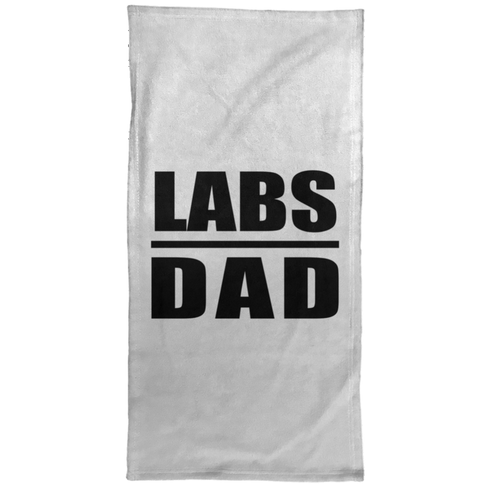 Labs Dad - Hand Towel
