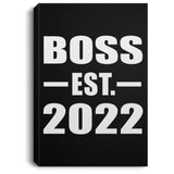 Boss Established EST. 2022 - Canvas Portrait