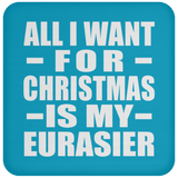 All I Want For Christmas Is My Eurasier - Coaster