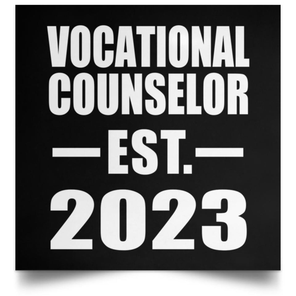 Vocational Counselor Established EST. 2023 - Poster Square