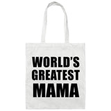 World's Greatest Mama - Tote Bag White