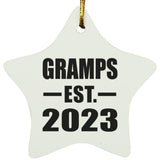 Gramps Established EST. 2023 - Star Ornament
