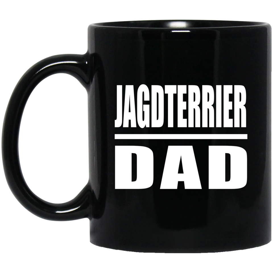 Jagdterrier Dad - 11oz Coffee Mug Black