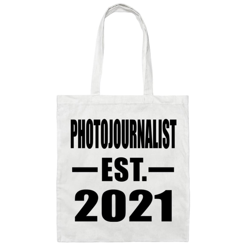 Photojournalist Established EST. 2021 - Tote Bag White
