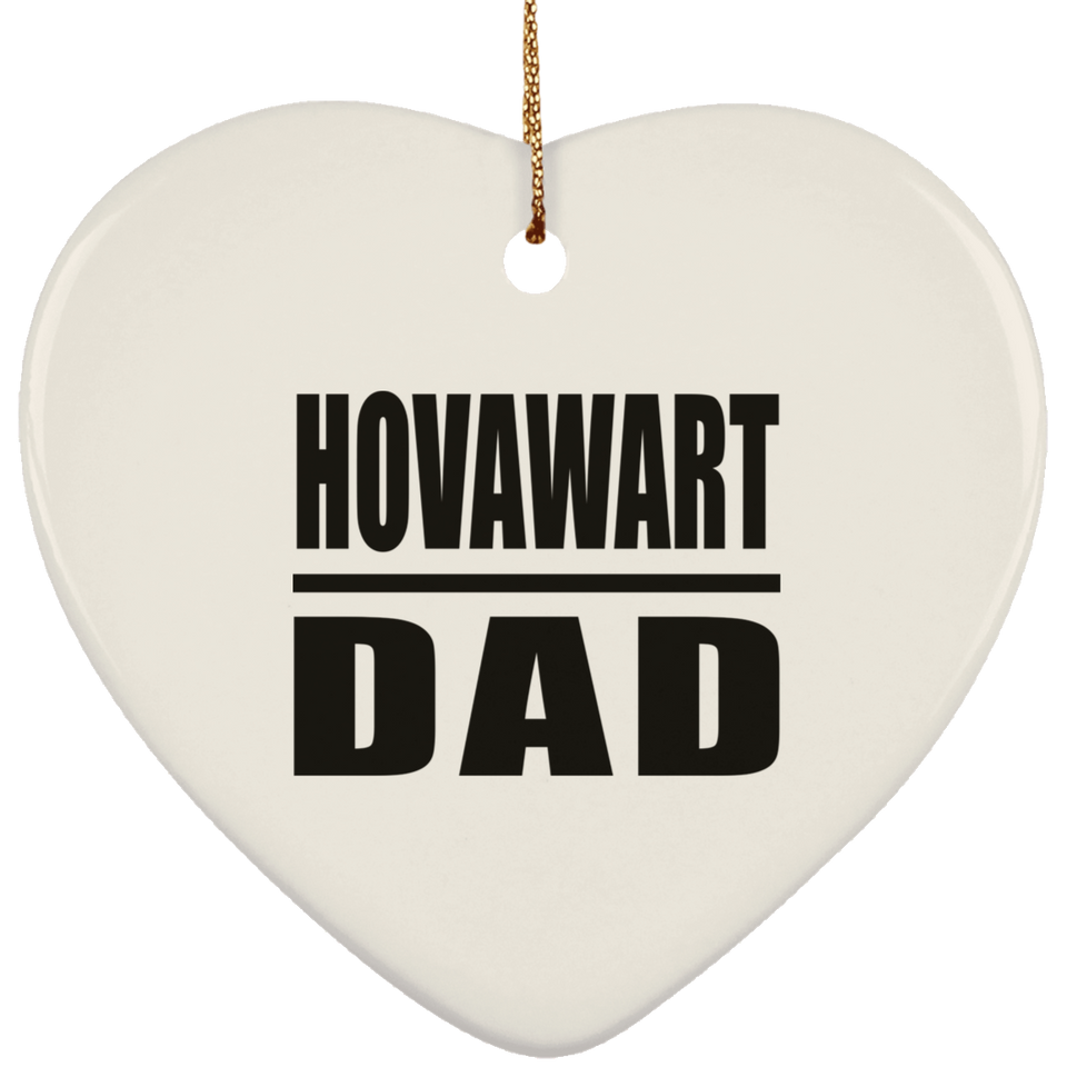 Hovawart Dad - Heart Ornament