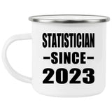 Statistician Since 2023 - 12oz Camping Mug