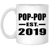 Pop-Pop Established EST. 2019 - 11oz Coffee Mug
