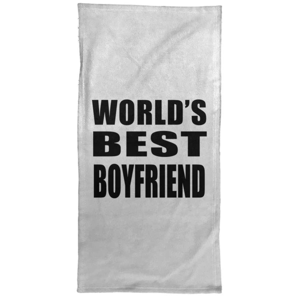 World's Best Boyfriend - Hand Towel