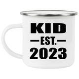 Kid Established EST. 2023 - 12oz Camping Mug