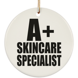 A+ Skincare Specialist - Circle Ornament