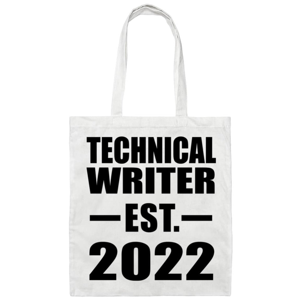 Technical Writer Established EST. 2022 - Tote Bag White