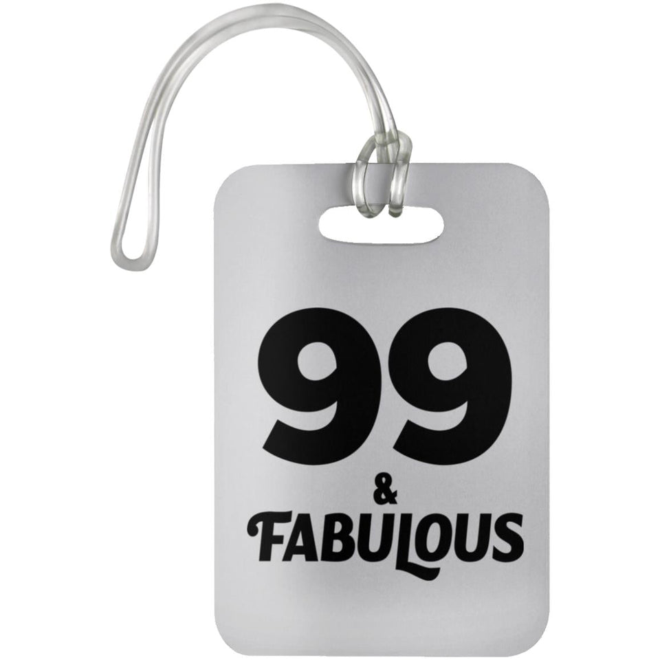 99th Birthday 99 & Fabulous - Luggage Bag Tag