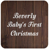 Beverly Baby's First Christmas - Drink Coaster D
