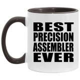 Best Precision Assembler Ever - 11oz Accent Mug Black