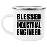 Blessed Industrial Engineer - 12oz Camping Mug