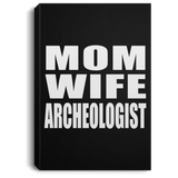 Mom Wife Archeologist - Canvas Portrait
