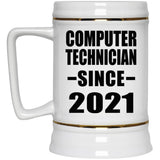 Computer Technician Since 2021 - Beer Stein