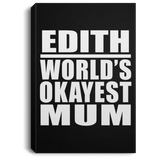 Edith World's Okayest Mum - Canvas Portrait