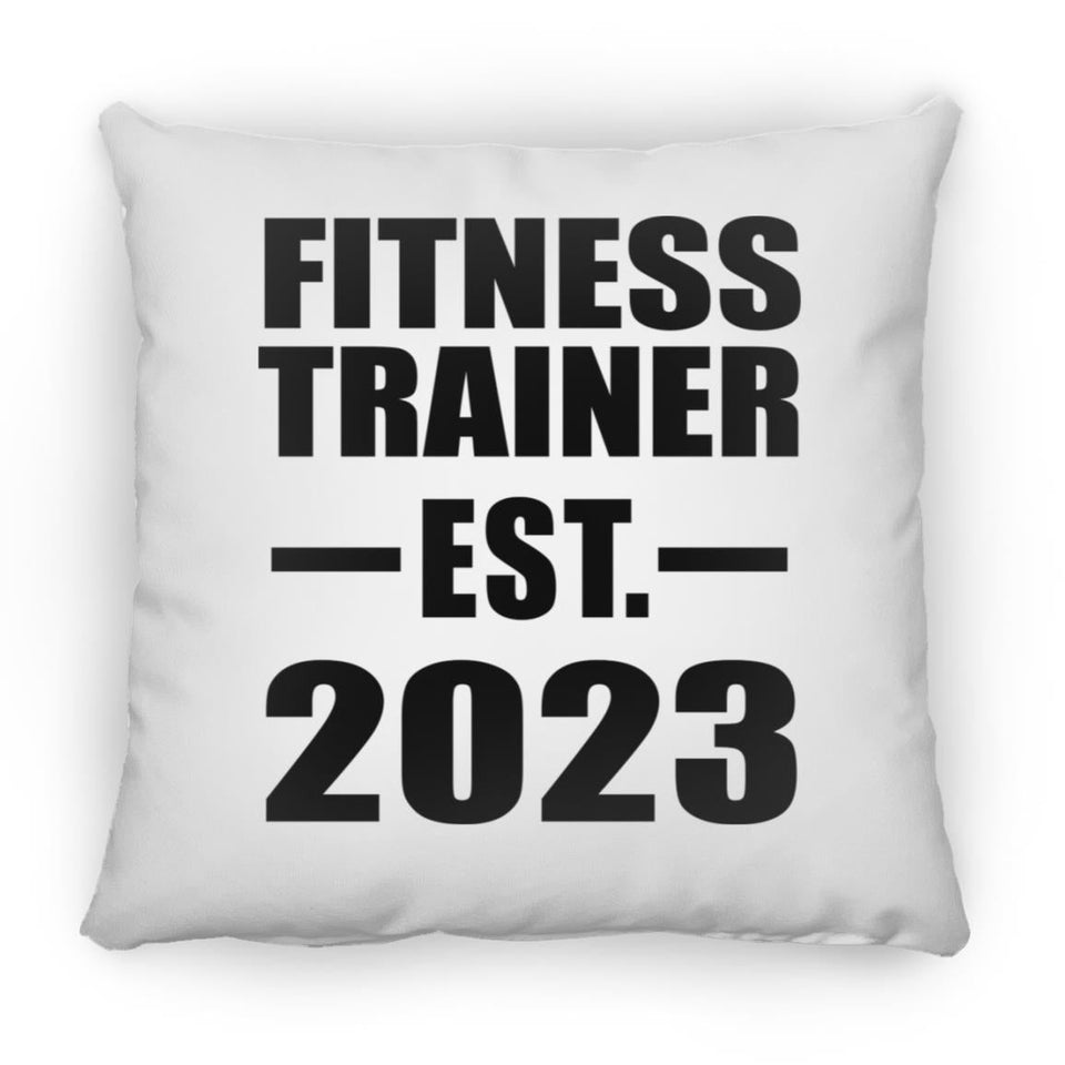 Fitness Trainer Established EST. 2023 - Throw Pillow