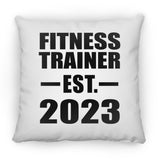 Fitness Trainer Established EST. 2023 - Throw Pillow