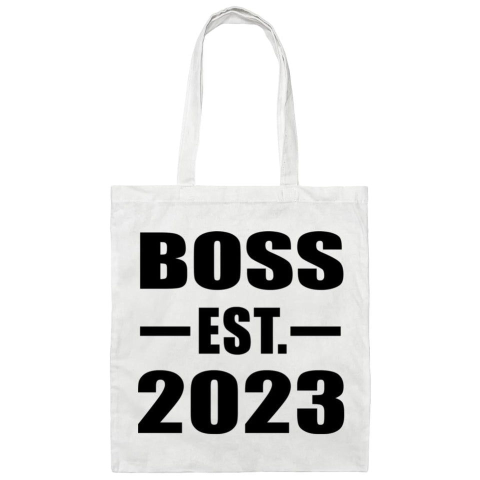 Boss Established EST. 2023 - Tote Bag White
