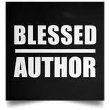 Blessed Author - Poster Square