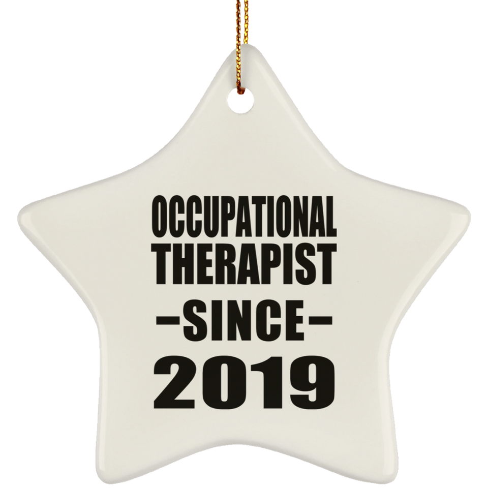 Occupational Therapist Since 2019 - Star Ornament