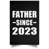Father Since 2023 - Poster Portrait