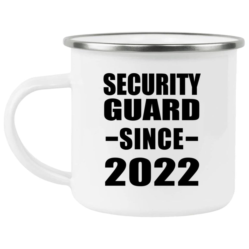 Security Guard Since 2022 - 12oz Camping Mug