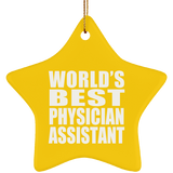 World's Best Physician Assistant - Star Ornament