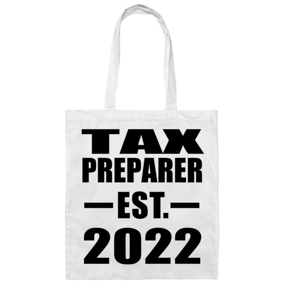 Tax Preparer Established EST. 2022 - Tote Bag White