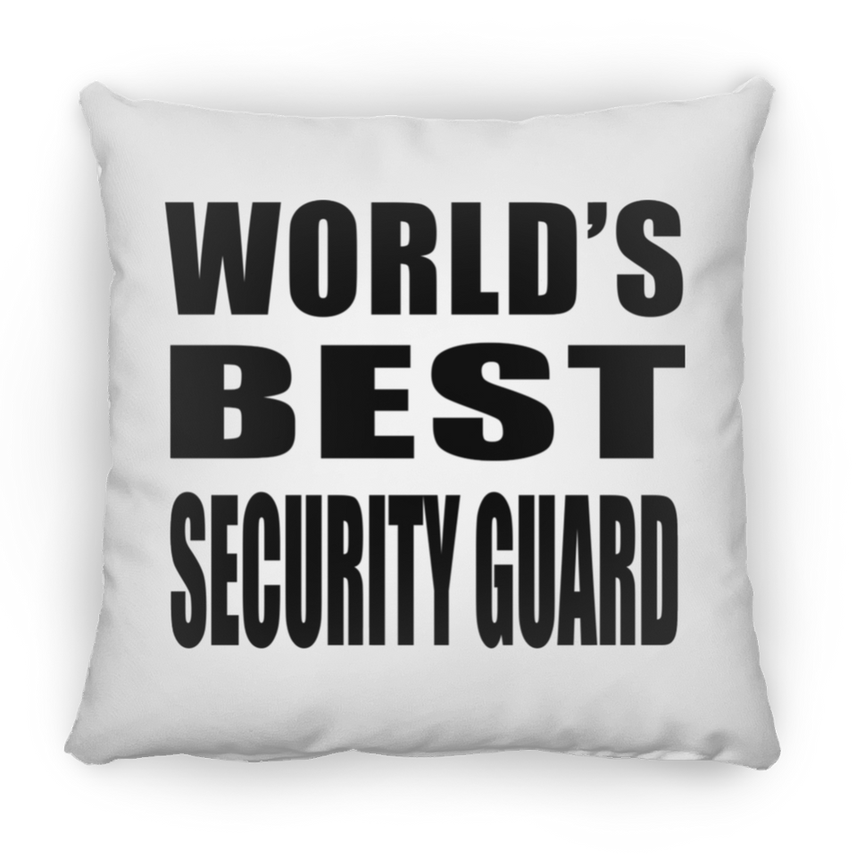 World's Best Security Guard - Throw Pillow